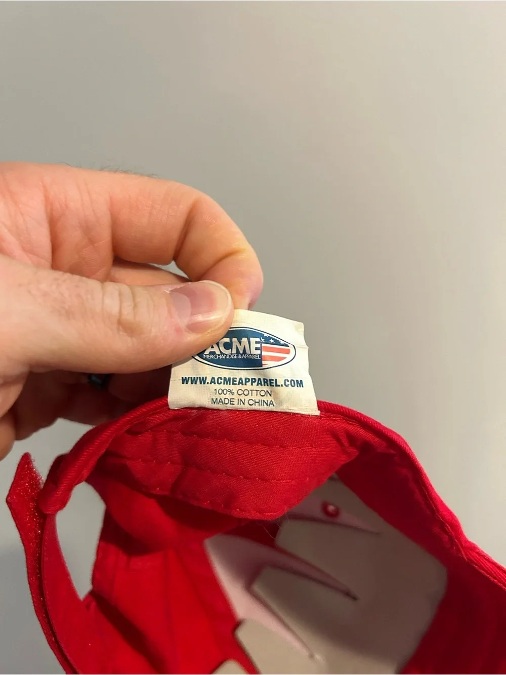 Vintage Red Miller Lite Beer Strapback Hat ACME Apparel 100% Cotton Cap New
